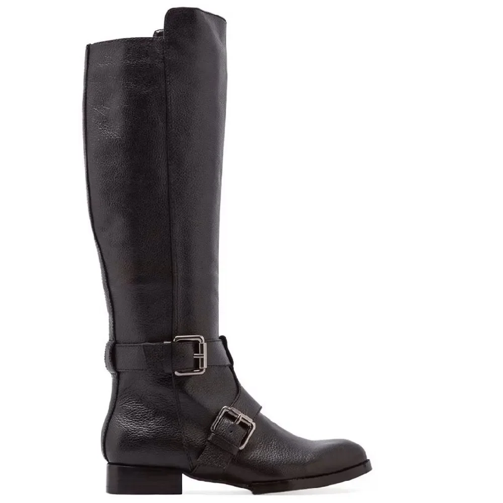 Kelsi Dagger Karavan Leather Boot in Black 7
